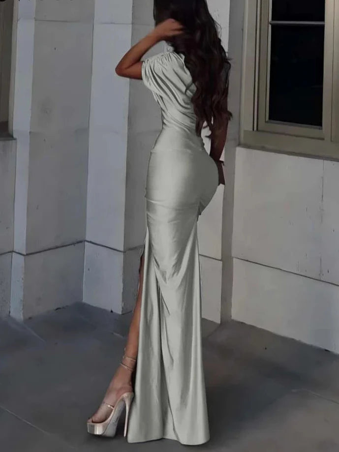 Jasmin Drape Cutout Dress