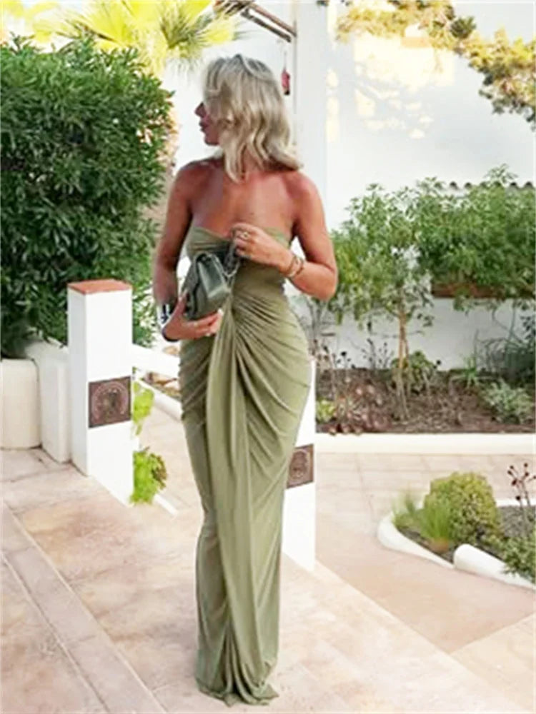 Alannah Strapless Maxi Dress